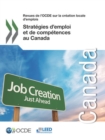 Revues de l'OCDE sur la creation locale d'emplois Strategies d'emploi et de competences au Canada - eBook