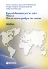 Forum mondial sur la transparence et l'echange de renseignements a des fins fiscales : Rapport d'examen par les pairs : Senegal 2016 Phase 2 : mise en Å“uvre pratique des normes - eBook