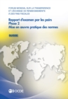 Forum mondial sur la transparence et l'echange de renseignements a des fins fiscales : Rapport d'examen par les pairs : Suisse 2016 Phase 2 : mise en Å“uvre pratique des normes - eBook