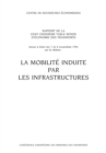 Tables Rondes CEMT La mobilite induite par les infrastructures - eBook