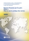 Forum mondial sur la transparence et l'echange de renseignements a des fins fiscales : Rapport d'examen par les pairs : Maroc 2016 Phase 2 : mise en Å“uvre pratique des normes - eBook