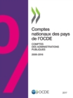 Comptes nationaux des pays de l'OCDE, Comptes des administrations publiques 2017 - eBook