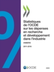 Statistiques de l'OCDE sur les depenses en recherche et developpement dans l'industrie 2020 ANBERD - eBook