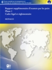 Forum mondial sur la transparence et l'echange de renseignements a des fins fiscales : Monaco 2011 (Rapport supplementaire) Phase 1 : Cadre legal et reglementaire - eBook