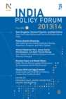 India Policy Forum 2013-14 : Volume 10 - Book