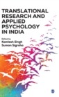 Translational Research and Applied Psychology in India - Book