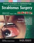 Surgical Techniques in Ophthalmology: Strabismus Surgery - Book