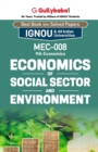 Mec-08 Economics of Social Sector and Environment - Book