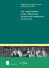 The Draft Common Frame of Reference: National and Comparative Perspectives - Book
