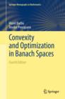 Convexity and Optimization in Banach Spaces - eBook