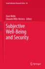 Subjective Well-Being and Security - eBook