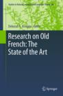 Research on Old French: The State of the Art - eBook