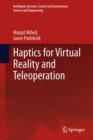 Haptics for Virtual Reality and Teleoperation - eBook