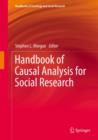 Handbook of Causal Analysis for Social Research - eBook