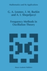 Frequency Methods in Oscillation Theory - eBook
