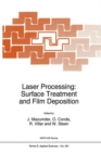 Laser Processing: Surface Treatment and Film Deposition - eBook