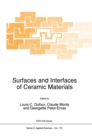 Surfaces and Interfaces of Ceramic Materials - eBook