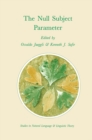 The Null Subject Parameter - eBook