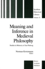 Meaning and Inference in Medieval Philosophy : Studies in Memory of Jan Pinborg - eBook