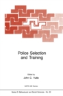 Police Selection and Training : The Role of Psychology - eBook