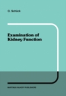 Examination of Kidney Function - eBook