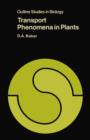 Transport Phenomena in Plants - eBook