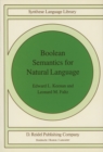 Boolean Semantics for Natural Language - eBook