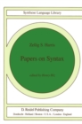 Papers on Syntax - eBook