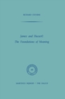 James and Husserl: The Foundations of Meaning - eBook