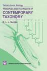 Principles and Techniques of Contemporary Taxonomy - Book