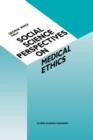 Social Science Perspectives on Medical Ethics - Book