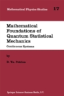 Mathematical Foundations of Quantum Statistical Mechanics : Continuous Systems - eBook