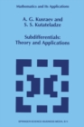 Subdifferentials : Theory and Applications - eBook