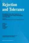 Rejection and Tolerance : Proceedings of the 25th Conference on Transplantation and Clinical Immunology, 24-26 May 1993 - eBook