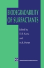 Biodegradability of Surfactants - eBook
