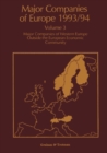 Major Companies of Europe 1993/94 : Major Companies of Western Europe Outside the European Community - eBook