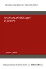 Financial Integration in Europe - eBook