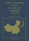 Major Companies of The Far East and Australasia 1992/93 : Volume 2: East Asia - eBook