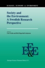 Society And The Environment: A Swedish Research Perspective - eBook