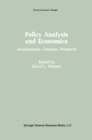 Policy Analysis and Economics : Developments, Tensions, Prospects - eBook