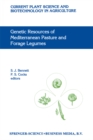 Genetic Resources of Mediterranean Pasture and Forage Legumes - eBook