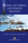 Mineral and Thermal Groundwater Resources - eBook