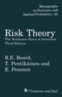 Risk Theory : The Stochastic Basis of Insurance - eBook
