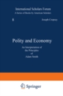 Polity and Economy : An Interpretation of the Principles of Adam Smith - eBook