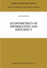 Econometrics of Information and Efficiency - eBook