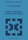 Stability Theorems in Geometry and Analysis - eBook