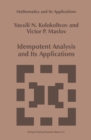 Idempotent Analysis and Its Applications - eBook