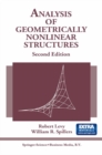 Analysis of Geometrically Nonlinear Structures - eBook