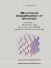 Structural Classification of Minerals : Volume I: Minerals with A, Am Bn and ApBqCr General Chemical Formulas - eBook