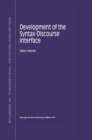 Development of the Syntax-Discourse Interface - eBook
